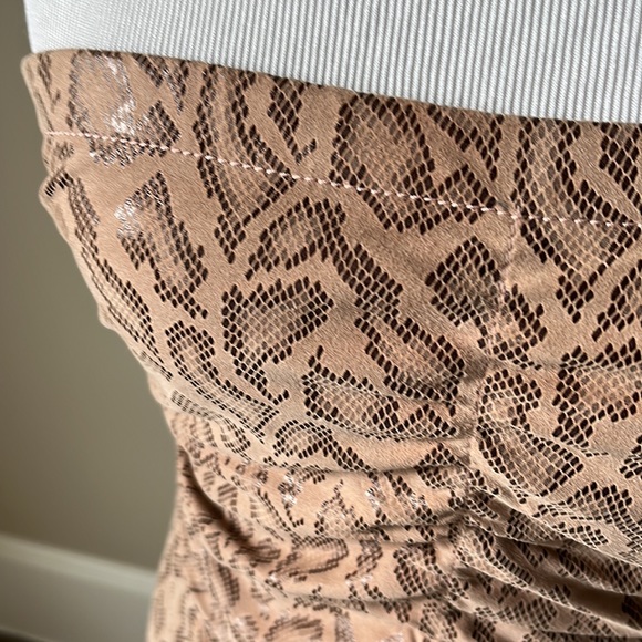 DROMe animal print sueded leather dress - Picture 2 of 14